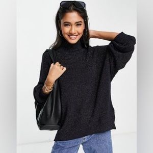 Whistles Sparkle Turtleneck Sweater